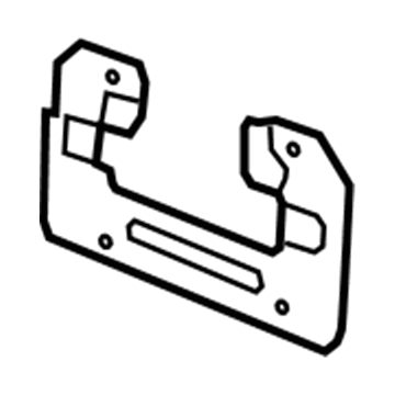 Hummer 94703726 License Bracket