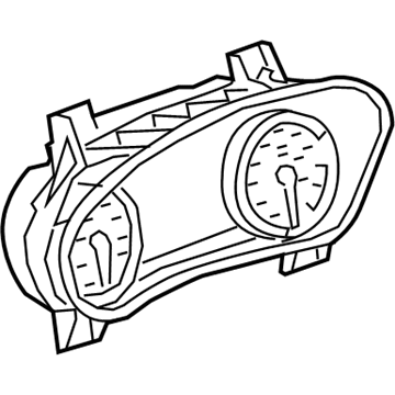 GM 84921103 Cluster Assembly, Inst