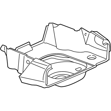 Buick 25758102 Compartment Trim