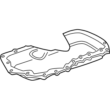 Pontiac 12587964 Oil Pan Gasket