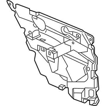 Pontiac 15869575 Water Deflector