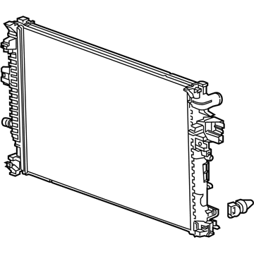 Buick 84208066 Radiator