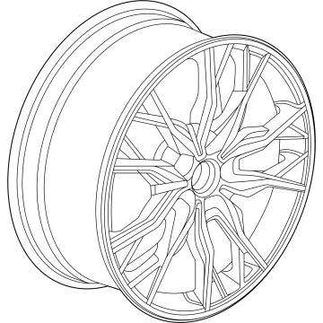 2024 Chevy Corvette Spare Wheel - 85609417