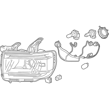 GMC 84707373 Headlamp Assembly