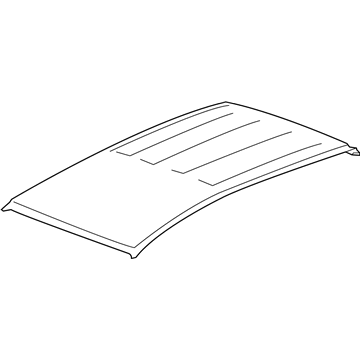 GM 10382156 Panel, Roof (Drill Holes As Required)