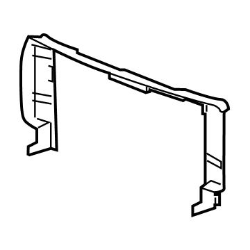 GMC 84152204 Air Inlet Baffle