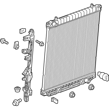 2020 Chevy Colorado Radiator - 84671375