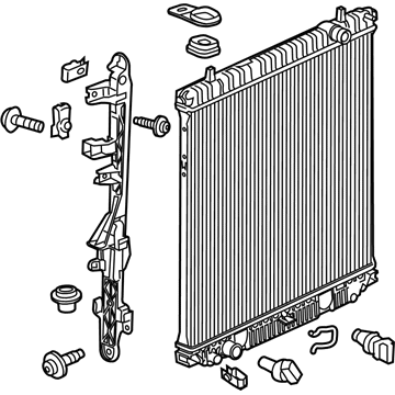 2018 Chevy Colorado Radiator - 84671374