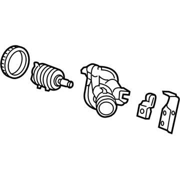 GMC Thermostat Housing - 25201448