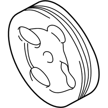 Chevy 91174756 Pulley