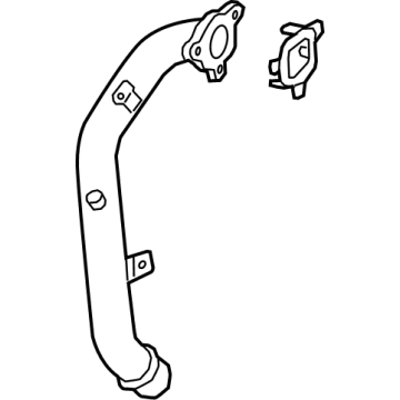 Cadillac 55504553 Outlet Pipe Gasket