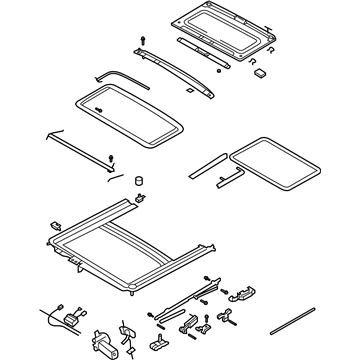 Chevy 95468976 Sunroof Assembly