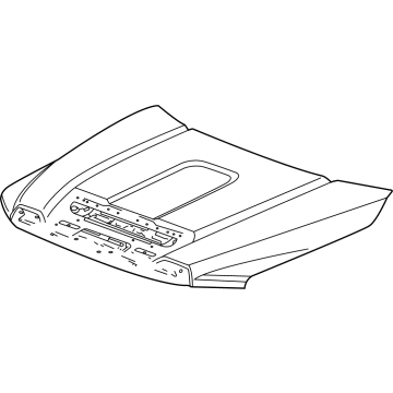 GMC 84912496 Hood