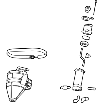 GM 12629421 Tank Assembly, Engine Oil