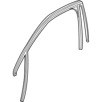 Buick Regal Sportback Door Seal - 39144544