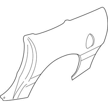 Chevy 12369983 Quarter Panel