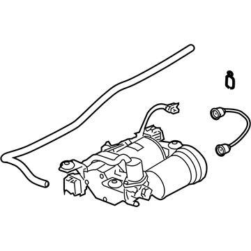 GM 88957250 Compressor Asm,Auto Level Control Air