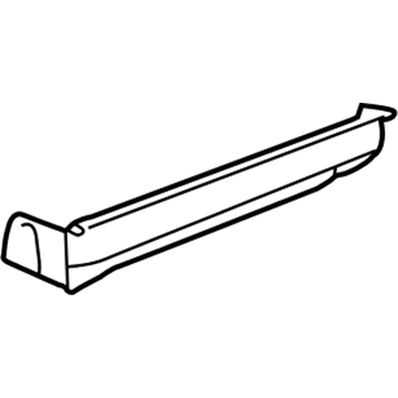 GM 23163349 Panel, Rear Side Door Step