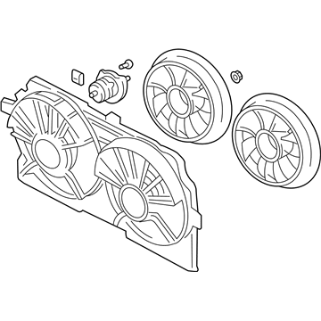 Chevy 19130418 Fan Assembly