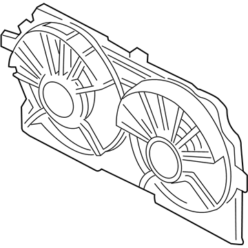 Chevy 89019107 Shroud