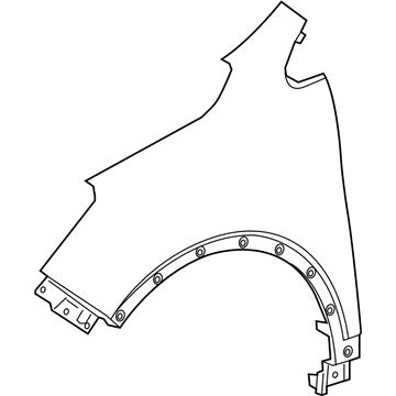 Buick 23497670 Fender