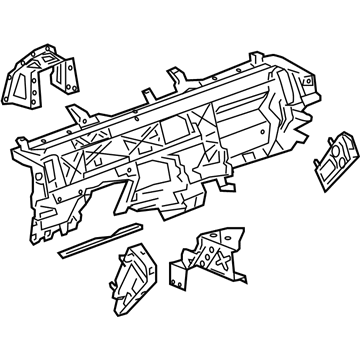 GM 20756373 Reinforcement Assembly, Instrument Panel