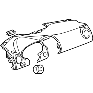 Pontiac 25774935 Instrument Panel