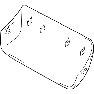 GM 91174696 Cover,High Mount Stop Lamp