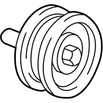 Chevy 12580772 Idler Pulley