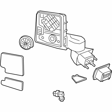 Chevy 84944532 Mirror Assembly