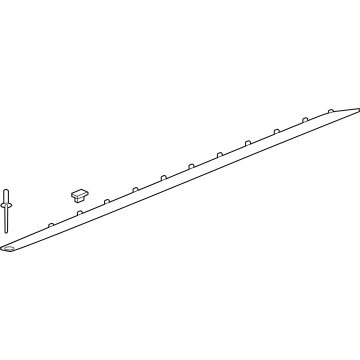 GM 84760388 Insert, Rkr Pnl Mldg *Serv Primer