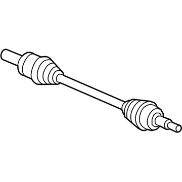 GM 92216819 Rear Wheel Drive Shaft