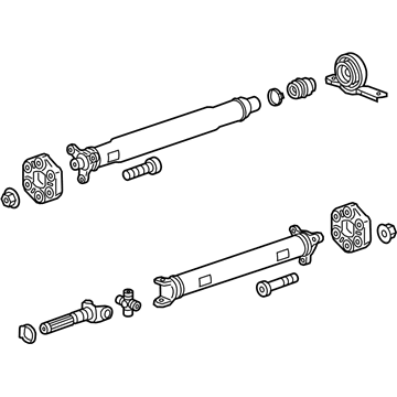 2016 Chevy Caprice Drive Shaft - 92261521