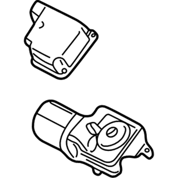 Oldsmobile 12365366 Wiper Motor