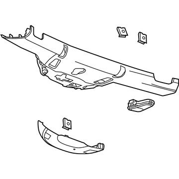 Chevy 84601724 Header Trim