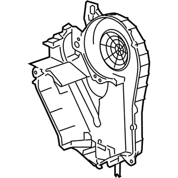 GM 15920869 Case, Auxiliary A/C Evaporator & Blower