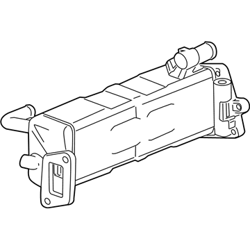 GM 12656036 Cooler Assembly, Egr (Wavy, Finish Design)