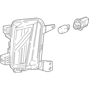 Cadillac 84496126 Signal Lamp Assembly