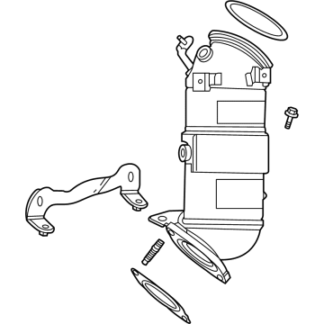 Cadillac Catalytic Converter - 55512768