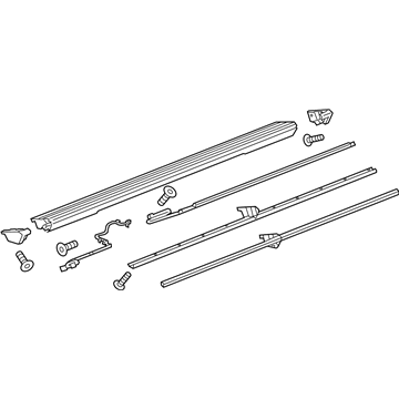 Chevy 84540920 Step Bar Assembly