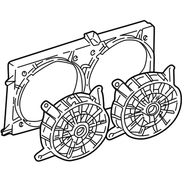 Chevy 88986470 Shroud