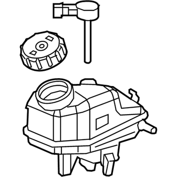 Buick 13286450 Reservoir Assembly