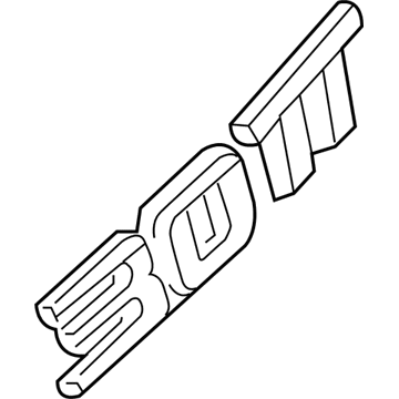 GM 84139940 Plate Assembly, R/Cmpt Lid Eng Na