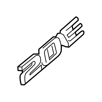 GM 26228606 Plate Assembly, Rear Compartment Lid Energy Efficiency Name