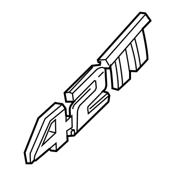 GM 84139936 Plate Assembly, R/Cmpt Lid Eng Na