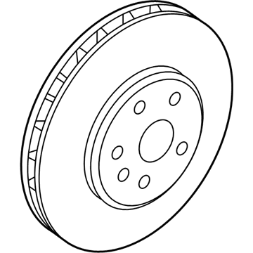 Cadillac 25946317 Rotor