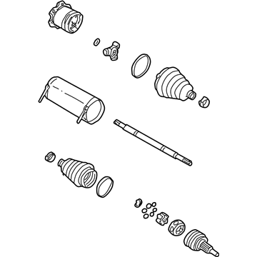 Chevy 26069244 Axle Assembly