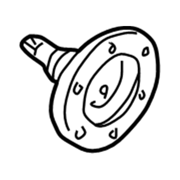 Cadillac 26058813 Inner Shaft