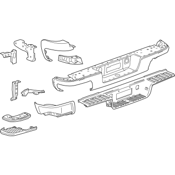 GMC 84190118 Bumper Assembly