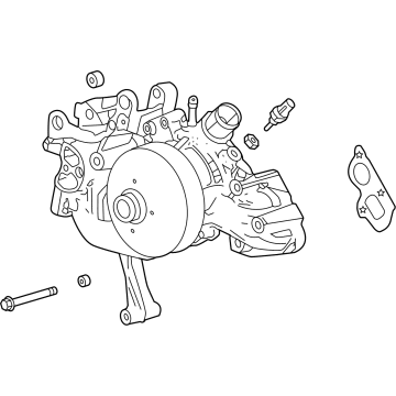 Chevy 12725728 Water Pump